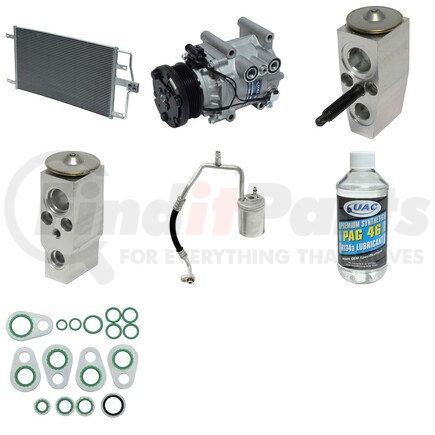 KT5723A by UNIVERSAL AIR CONDITIONER (UAC) - A/C Compressor Kit -- Compressor-Condenser Replacement Kit