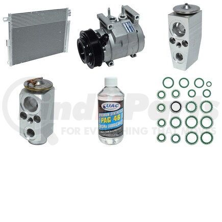 KT5763A by UNIVERSAL AIR CONDITIONER (UAC) - A/C Compressor Kit -- Compressor-Condenser Replacement Kit