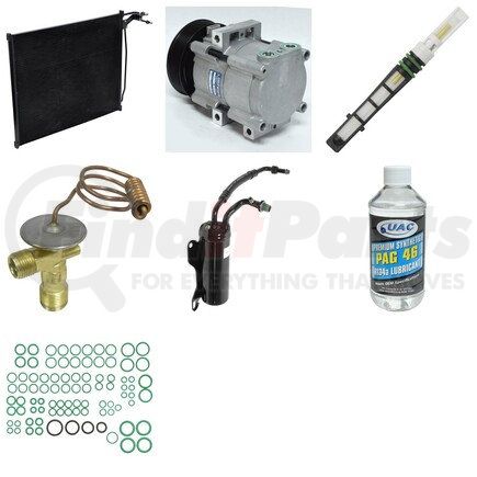 KT5798A by UNIVERSAL AIR CONDITIONER (UAC) - A/C Compressor Kit -- Compressor-Condenser Replacement Kit