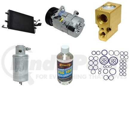KT5811A by UNIVERSAL AIR CONDITIONER (UAC) - A/C Compressor Kit -- Compressor-Condenser Replacement Kit