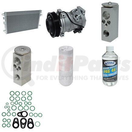 KT5812A by UNIVERSAL AIR CONDITIONER (UAC) - A/C Compressor Kit -- Compressor-Condenser Replacement Kit