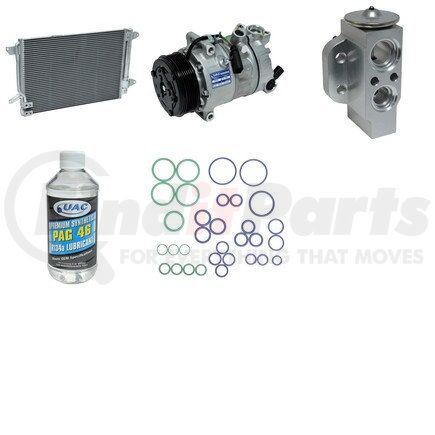 KT5824A by UNIVERSAL AIR CONDITIONER (UAC) - A/C Compressor Kit -- Compressor-Condenser Replacement Kit