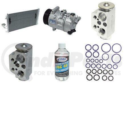 KT5849A by UNIVERSAL AIR CONDITIONER (UAC) - A/C Compressor Kit -- Compressor-Condenser Replacement Kit