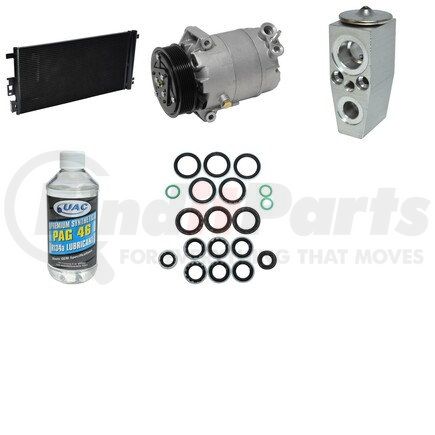 KT5893A by UNIVERSAL AIR CONDITIONER (UAC) - A/C Compressor Kit -- Compressor-Condenser Replacement Kit