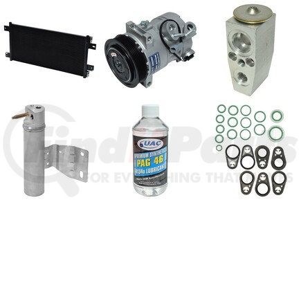 KT5937A by UNIVERSAL AIR CONDITIONER (UAC) - A/C Compressor Kit -- Compressor-Condenser Replacement Kit