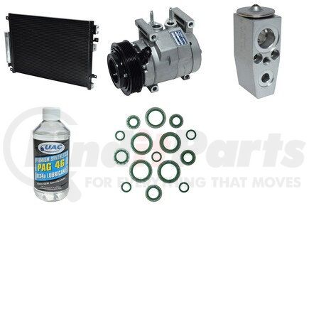 KT5957A by UNIVERSAL AIR CONDITIONER (UAC) - A/C Compressor Kit -- Compressor-Condenser Replacement Kit