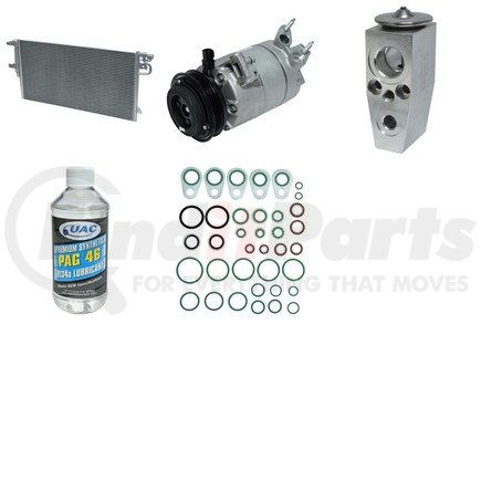 KT5993A by UNIVERSAL AIR CONDITIONER (UAC) - A/C Compressor Kit -- Compressor-Condenser Replacement Kit