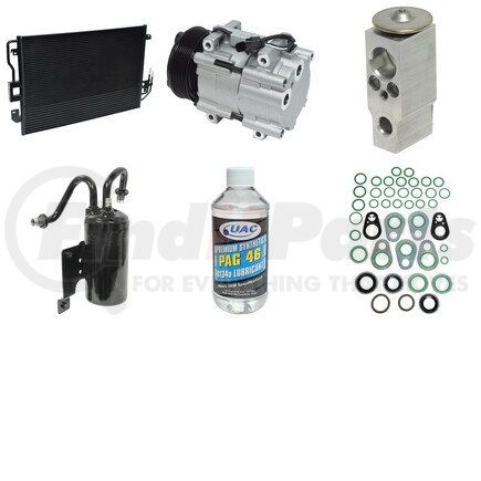 KT6017B by UNIVERSAL AIR CONDITIONER (UAC) - A/C Compressor Kit -- Compressor-Condenser Replacement Kit