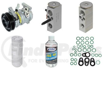 KT6044 by UNIVERSAL AIR CONDITIONER (UAC) - A/C Compressor Kit -- Compressor Replacement Kit