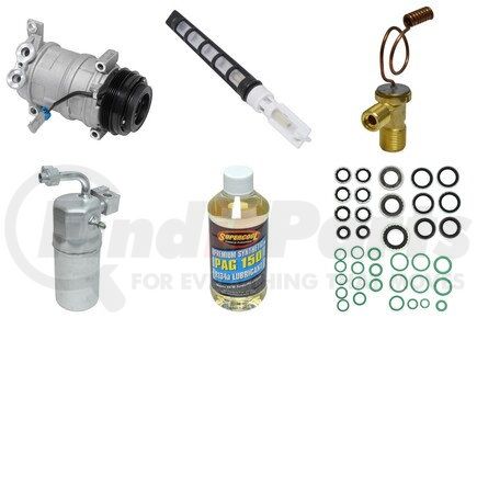 KT6072 by UNIVERSAL AIR CONDITIONER (UAC) - A/C Compressor Kit -- Compressor Replacement Kit