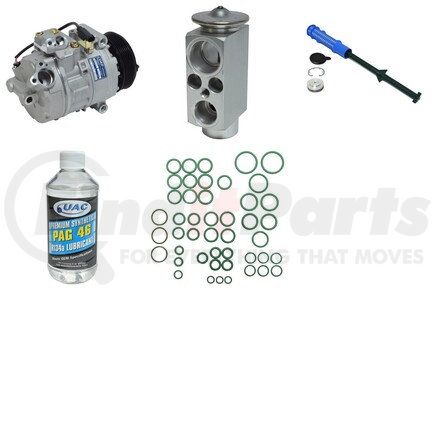 KT6114 by UNIVERSAL AIR CONDITIONER (UAC) - A/C Compressor Kit -- Compressor Replacement Kit