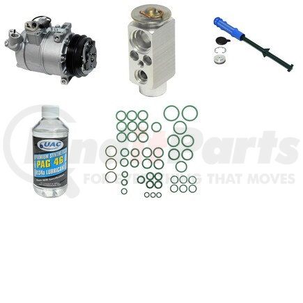 KT6123 by UNIVERSAL AIR CONDITIONER (UAC) - A/C Compressor Kit -- Compressor Replacement Kit