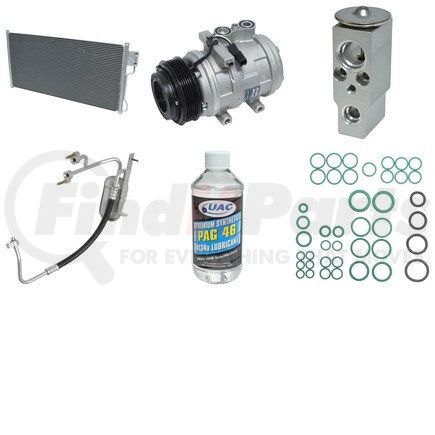 KT6141A by UNIVERSAL AIR CONDITIONER (UAC) - A/C Compressor Kit -- Compressor-Condenser Replacement Kit