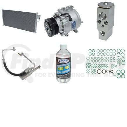 KT6139A by UNIVERSAL AIR CONDITIONER (UAC) - A/C Compressor Kit -- Compressor-Condenser Replacement Kit