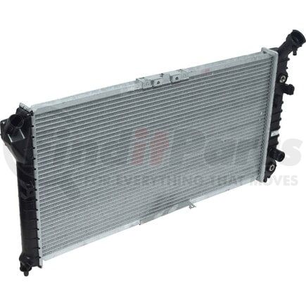 RA1888 by UNIVERSAL AIR CONDITIONER (UAC) - Radiator -- Crossflow Radiator