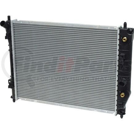 RA2714C by UNIVERSAL AIR CONDITIONER (UAC) - Radiator -- Crossflow Radiator