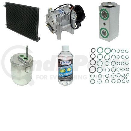 KT1005A by UNIVERSAL AIR CONDITIONER (UAC) - A/C Compressor Kit -- Compressor-Condenser Replacement Kit