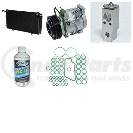 KT1046A by UNIVERSAL AIR CONDITIONER (UAC) - A/C Compressor Kit -- Compressor-Condenser Replacement Kit