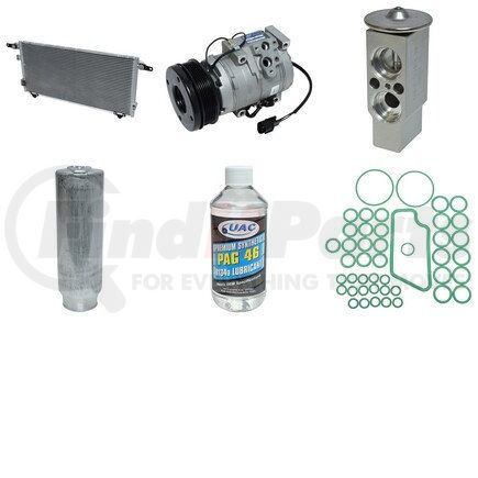 KT1052A by UNIVERSAL AIR CONDITIONER (UAC) - A/C Compressor Kit -- Compressor-Condenser Replacement Kit