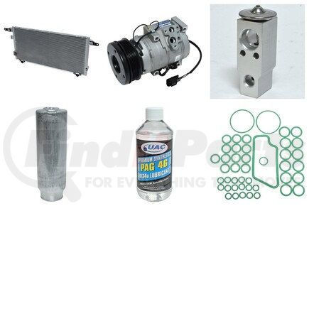 KT1053A by UNIVERSAL AIR CONDITIONER (UAC) - A/C Compressor Kit -- Compressor-Condenser Replacement Kit