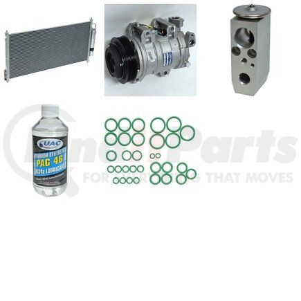 KT1047A by UNIVERSAL AIR CONDITIONER (UAC) - A/C Compressor Kit -- Compressor-Condenser Replacement Kit