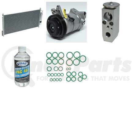 KT1056A by UNIVERSAL AIR CONDITIONER (UAC) - A/C Compressor Kit -- Compressor-Condenser Replacement Kit