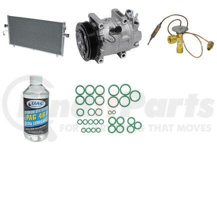 KT1058B by UNIVERSAL AIR CONDITIONER (UAC) - A/C Compressor Kit -- Compressor-Condenser Replacement Kit