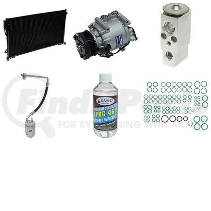 KT1055A by UNIVERSAL AIR CONDITIONER (UAC) - A/C Compressor Kit -- Compressor-Condenser Replacement Kit