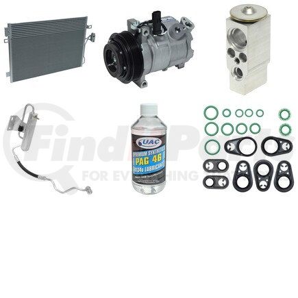 KT1109A by UNIVERSAL AIR CONDITIONER (UAC) - A/C Compressor Kit -- Compressor-Condenser Replacement Kit