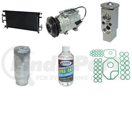 KT1139A by UNIVERSAL AIR CONDITIONER (UAC) - A/C Compressor Kit -- Compressor-Condenser Replacement Kit