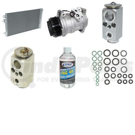 KT1187A by UNIVERSAL AIR CONDITIONER (UAC) - A/C Compressor Kit -- Compressor-Condenser Replacement Kit