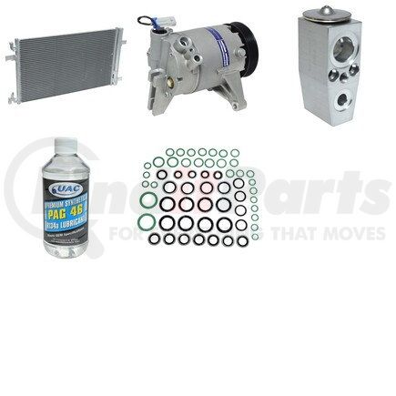 KT1239A by UNIVERSAL AIR CONDITIONER (UAC) - A/C Compressor Kit -- Compressor-Condenser Replacement Kit