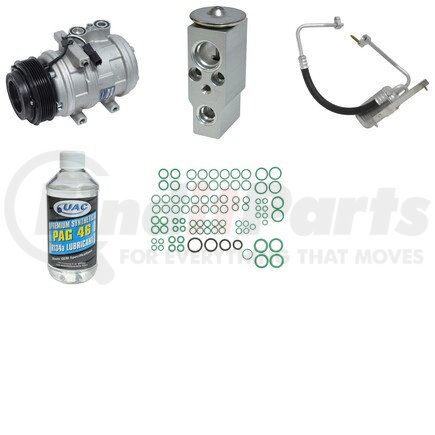 KT1259 by UNIVERSAL AIR CONDITIONER (UAC) - A/C Compressor Kit -- Compressor Replacement Kit