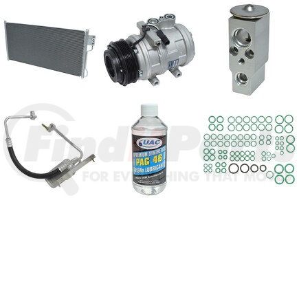 KT1259A by UNIVERSAL AIR CONDITIONER (UAC) - A/C Compressor Kit -- Compressor-Condenser Replacement Kit