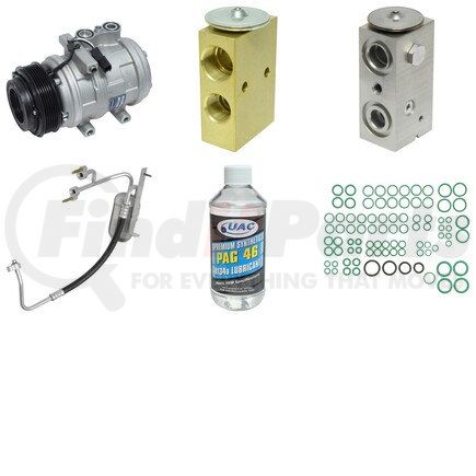 KT1256 by UNIVERSAL AIR CONDITIONER (UAC) - A/C Compressor Kit -- Compressor Replacement Kit