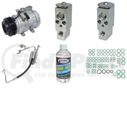 KT1263 by UNIVERSAL AIR CONDITIONER (UAC) - A/C Compressor Kit -- Compressor Replacement Kit