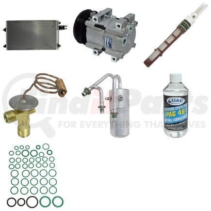 KT1296A by UNIVERSAL AIR CONDITIONER (UAC) - A/C Compressor Kit -- Compressor-Condenser Replacement Kit