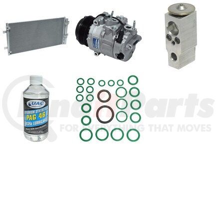 KT1295A by UNIVERSAL AIR CONDITIONER (UAC) - A/C Compressor Kit -- Compressor-Condenser Replacement Kit