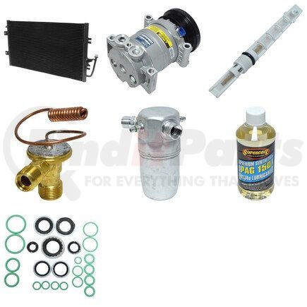 KT1337A by UNIVERSAL AIR CONDITIONER (UAC) - A/C Compressor Kit -- Compressor-Condenser Replacement Kit