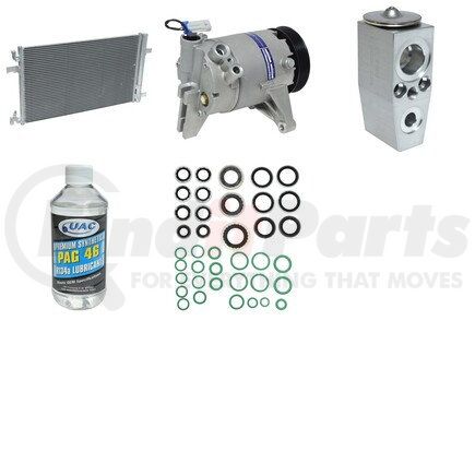 KT1343A by UNIVERSAL AIR CONDITIONER (UAC) - A/C Compressor Kit -- Compressor-Condenser Replacement Kit