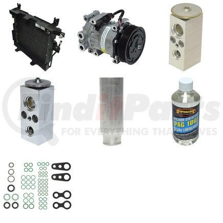 KT1373A by UNIVERSAL AIR CONDITIONER (UAC) - A/C Compressor Kit -- Compressor-Condenser Replacement Kit