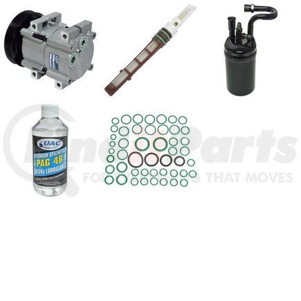 KT1383 by UNIVERSAL AIR CONDITIONER (UAC) - A/C Compressor Kit -- Compressor Replacement Kit