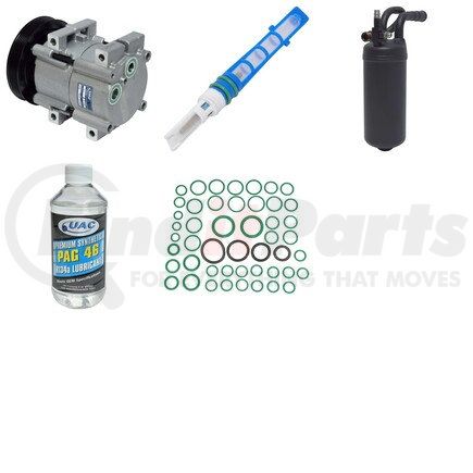 KT1387 by UNIVERSAL AIR CONDITIONER (UAC) - A/C Compressor Kit -- Compressor Replacement Kit