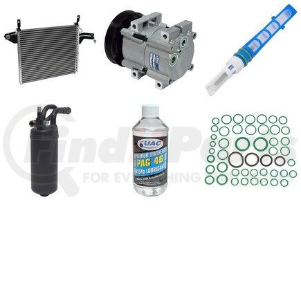 KT1387A by UNIVERSAL AIR CONDITIONER (UAC) - A/C Compressor Kit -- Compressor-Condenser Replacement Kit