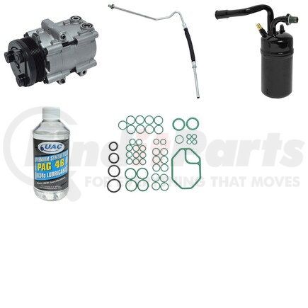 KT1407 by UNIVERSAL AIR CONDITIONER (UAC) - A/C Compressor Kit -- Compressor Replacement Kit