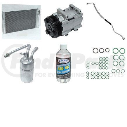 KT1491A by UNIVERSAL AIR CONDITIONER (UAC) - A/C Compressor Kit -- Compressor-Condenser Replacement Kit