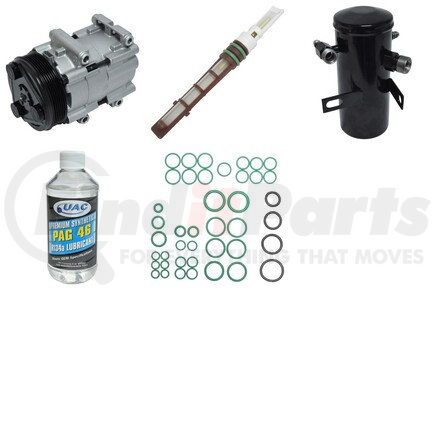 KT1493 by UNIVERSAL AIR CONDITIONER (UAC) - A/C Compressor Kit -- Compressor Replacement Kit