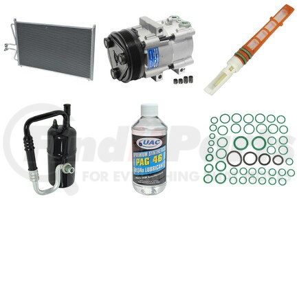 KT1523A by UNIVERSAL AIR CONDITIONER (UAC) - A/C Compressor Kit -- Compressor-Condenser Replacement Kit