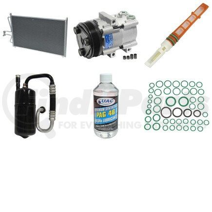 KT1521A by UNIVERSAL AIR CONDITIONER (UAC) - A/C Compressor Kit -- Compressor-Condenser Replacement Kit