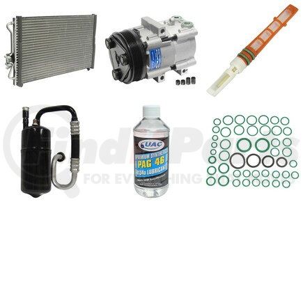 KT1521B by UNIVERSAL AIR CONDITIONER (UAC) - A/C Compressor Kit -- Compressor-Condenser Replacement Kit
